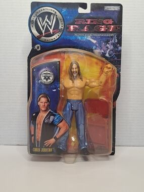 WWE 2003 Chris Jericho 7" Ring Rage Wrestling Figure by Jakks. New in Package